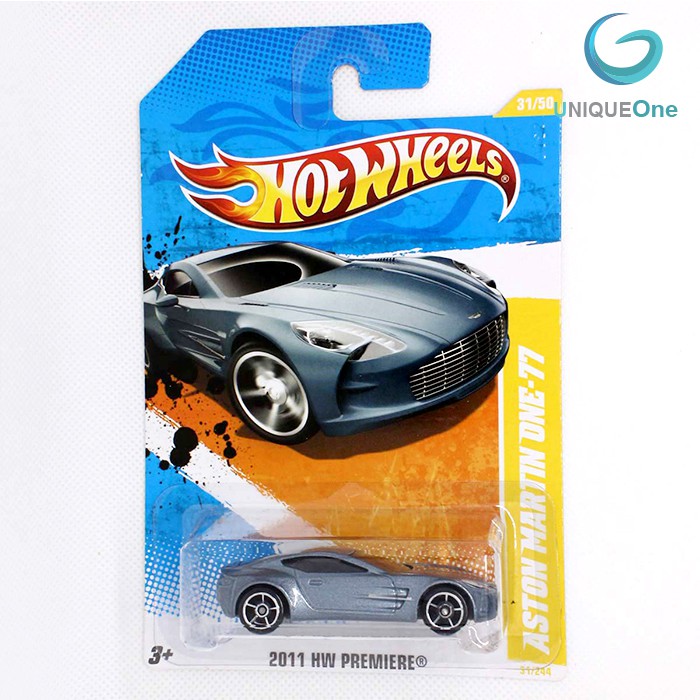 Hot Wheels 2011 HW premiere Aston martin one -77 diecast 1/64
