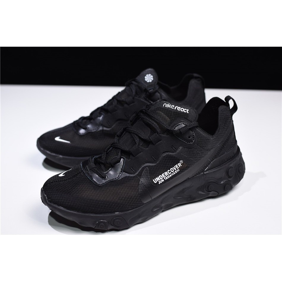 nike element react 87 triple black
