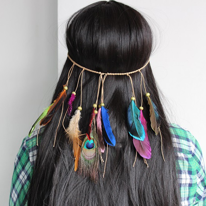 Ready Stock Red Indian Hair Ties Hair Accessories Co08 Shopee