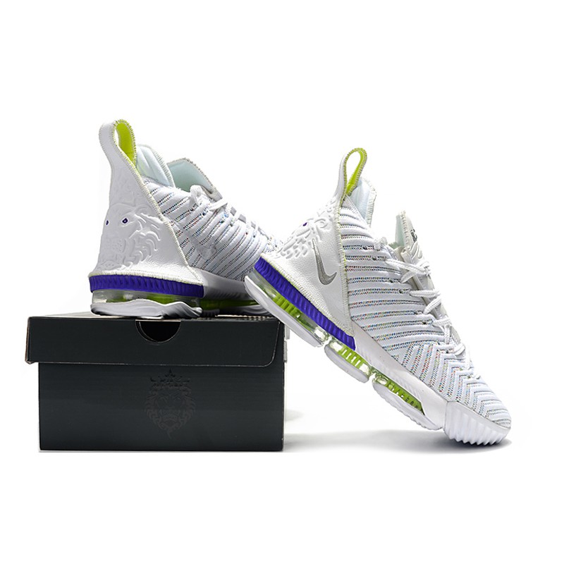 lebron james 16 white