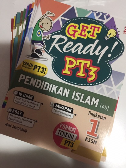 Pmb Pelangi Get Ready Pt3 Tingkatan 1 Buku Latihan Form 1 Shopee Malaysia