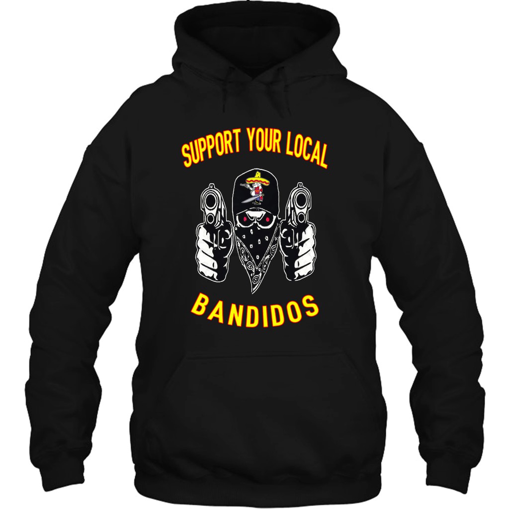 bandidos support hoodie