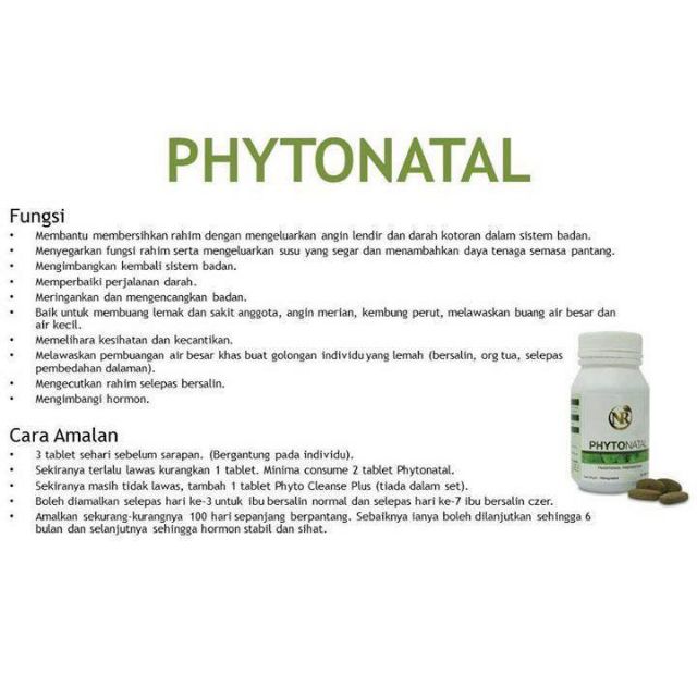 Nr Phyronatal 90 Tablets Shopee Malaysia