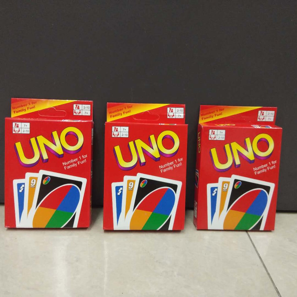 CARTOON UNO CARD / KAD MAINAN UNO KARTON | Shopee Malaysia