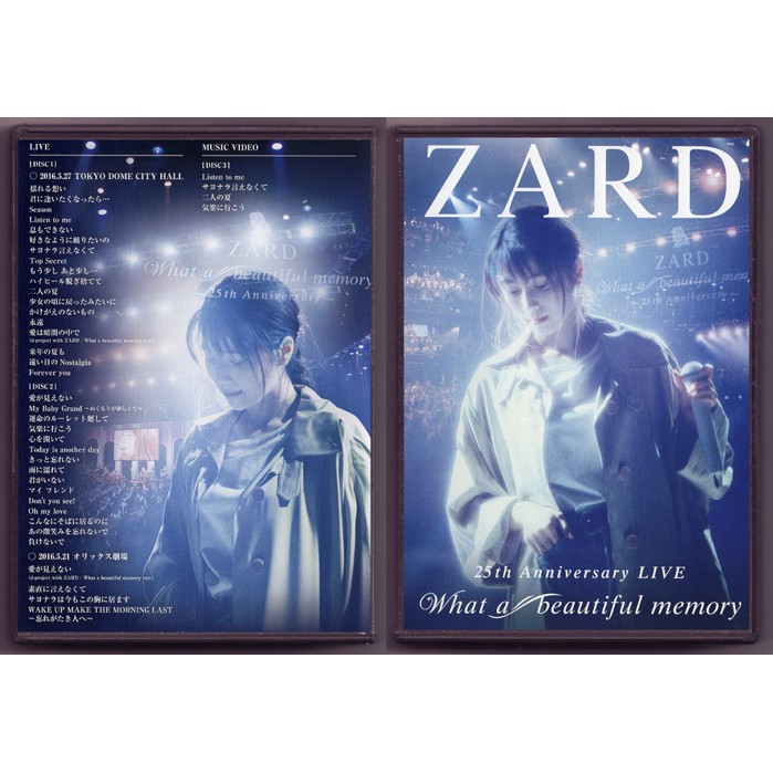 Sakai Izumizu Zard 25th Anniversary Live 25th Anniversary Concert 3dvd Shopee Malaysia