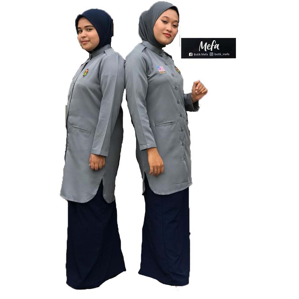 Baju Uniform Pengakap Muslimah Shopee Malaysia