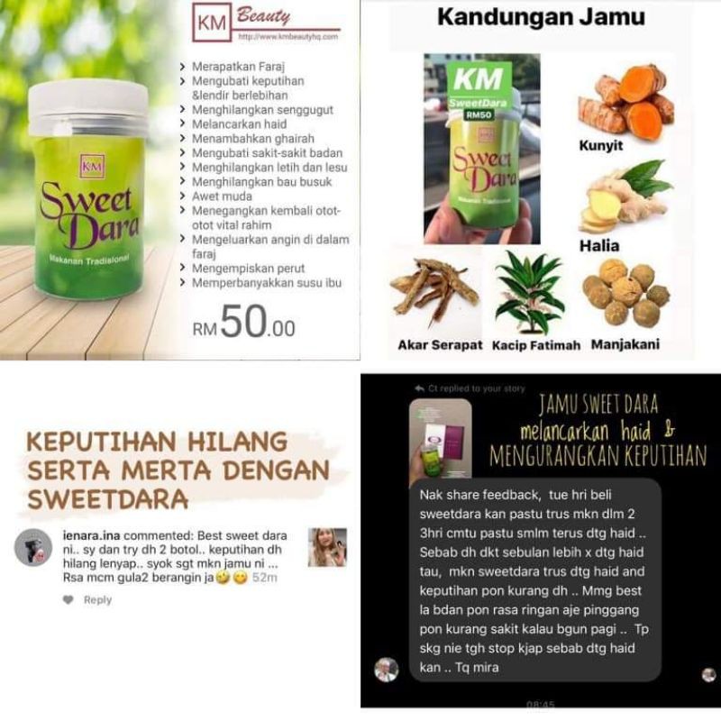 Dara sweet makan cara jamu agen seremban: