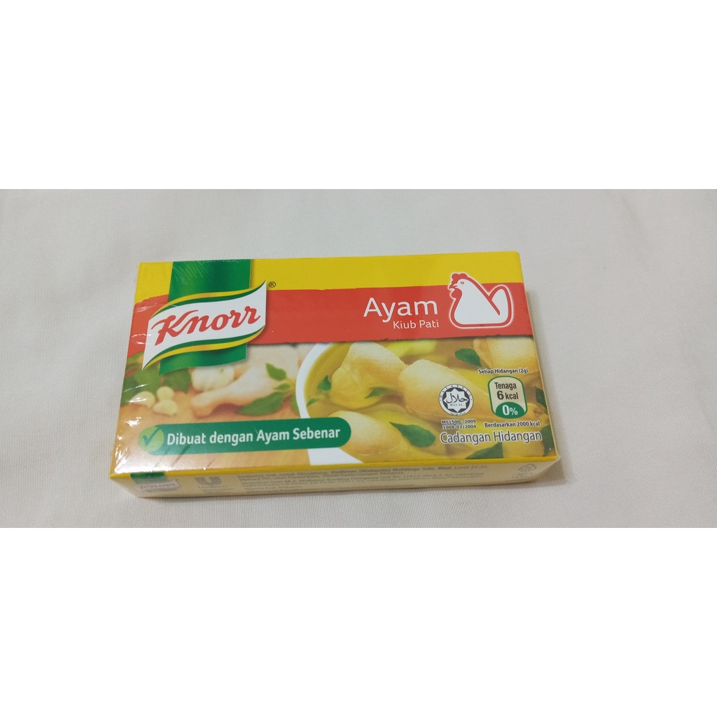 Kiub Pati Ayam Knorr Tanpa Msg 60g 6 Kiub Shopee Malaysia