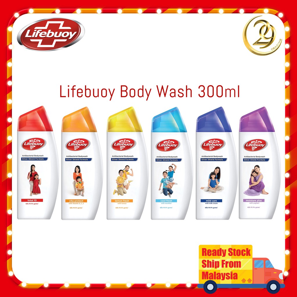 LIFEBUOY Antibacterial Body Wash 300ml Shopee Malaysia