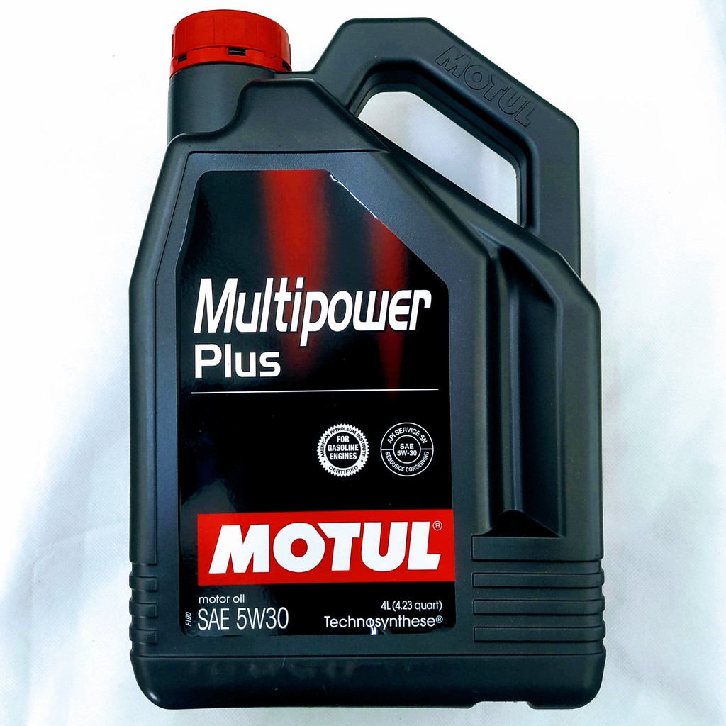 MOTUL Multipower Plus 5W30 (4L) SN/CF (Semi Synthetic) | Shopee Malaysia