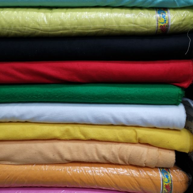 36 kain kapas kosong plain cotton flannel Shopee Malaysia