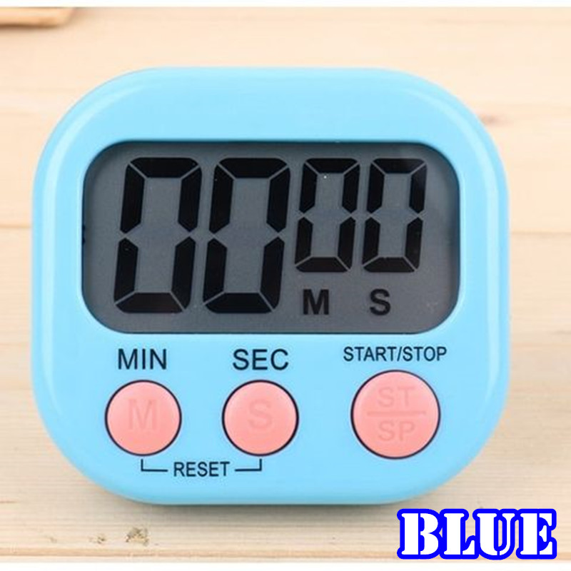 [Local Seller] EXTRA GIFT LCD Digital Kitchen Timer Cooking Baking Oven Timer Loud Alarm Clock Magnetic Countdown Back S