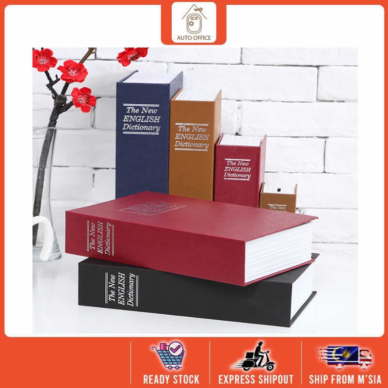 Diversion Book Safe Storage Box Dictionary Secret Safe With - View #3