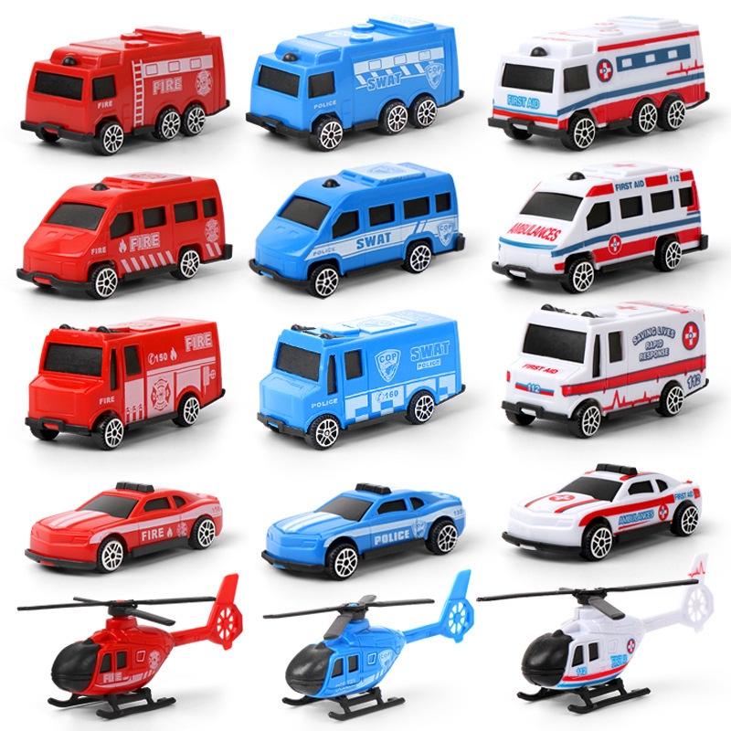 fire truck ambulance police car toys