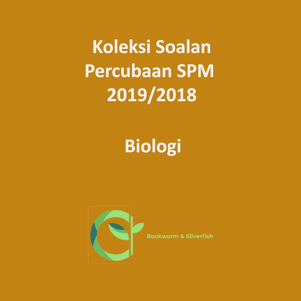 Koleksi Soalan Percubaan Spm 2020 2019 2018 Biologi Shopee Malaysia