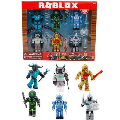 2018 Roblox Game Figma Oyuncak Champion Robot Mermaid Playset Action Figure Toy - new onyx kids roblox games