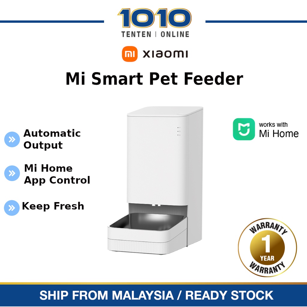 Xiaomi Mijia Smart Automatic Pet Food Dispenser Feeder Bowl APP Control ...