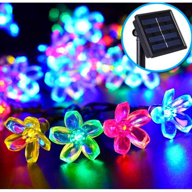 HARI RAYA Decoration 2026 Lampu Raya Solar Light Solar Cherry Lights 300 LED 32Meters Blossom String Lights Outdoor Solar Fairy Flower Lights Ramadan Vesak Christmas Lights Outdoor Garden Lawn Wedding Party Deepavali Diwali Festival Gift Raya Lampu Hiasan