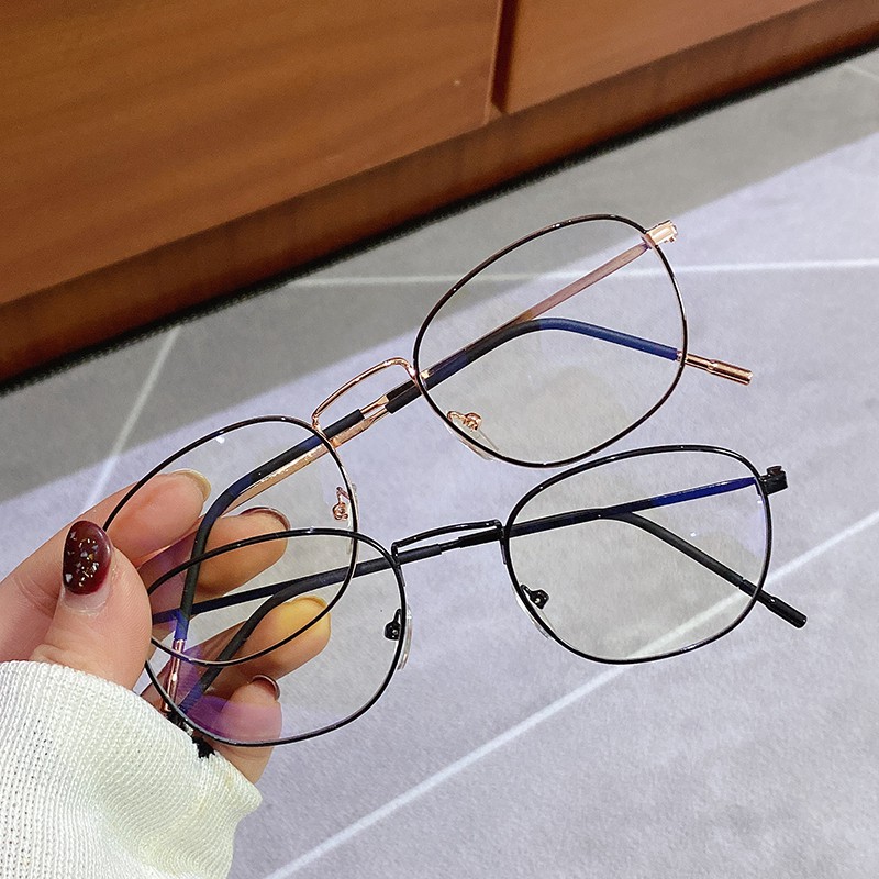 Fashion Glasses Large Frame Anti blue light filter glasses cermin mata ...