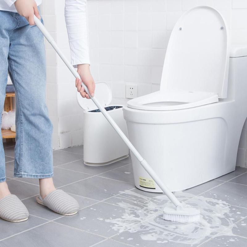 Long Handle Floor Brush Tile Bathroom Toilet Brush Floor Tile Cleaning