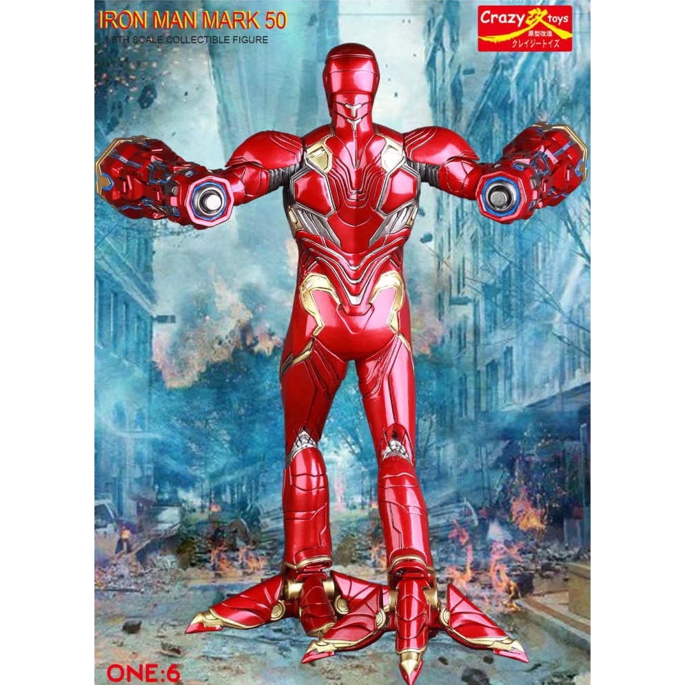 crazy toys iron man mark 50