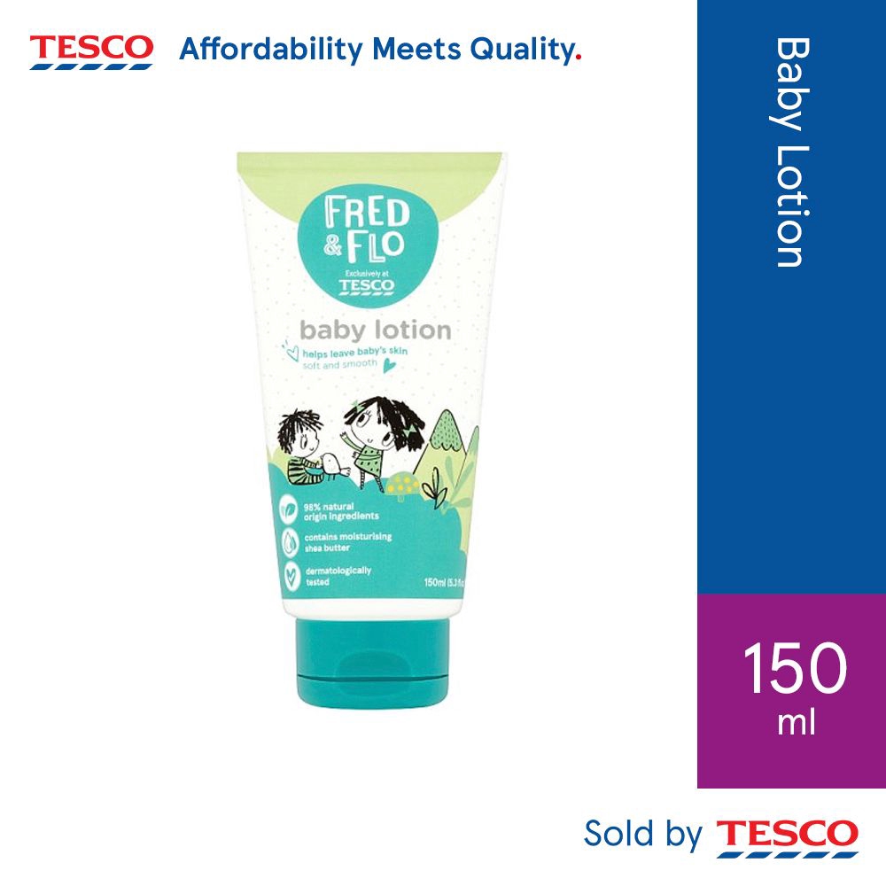 tesco baby lotion