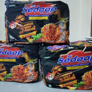 Mee Sedaap Korean Spicy Chicken 1 Bungkus ( 5 pcs) | Shopee Malaysia