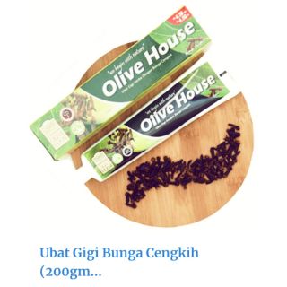 OLIVE HOUSE UBAT GIGI BUNGA CENGKIH (200g)  Shopee Malaysia