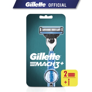 Image of Gillette Mach3+ Razor and Cartridges (2 Counts)