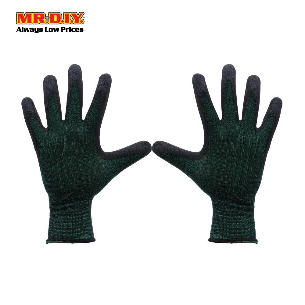 Mr Diy Protective Gloves With Coating Shopee Malaysia