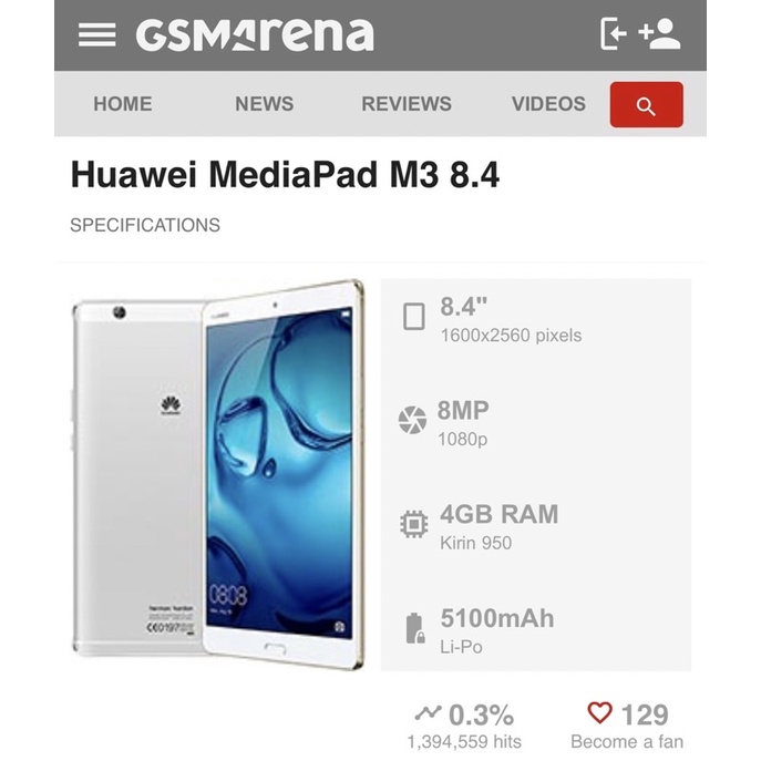 Huawei Mediapad M3 8 4 M2 8 0 M1 M3 Lite S 8 0 Honor Pad 2 8 0 Dtab Compact Qua Tab 02 Tablet Murah Kids Tablets Online Shopee Malaysia