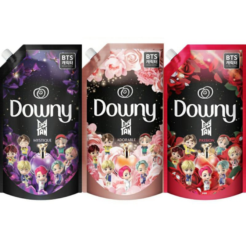 downy x BTS special edition tiny tan concentrate farbic softerner