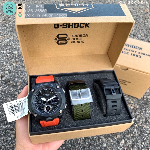g shock ga 2000 carbon core