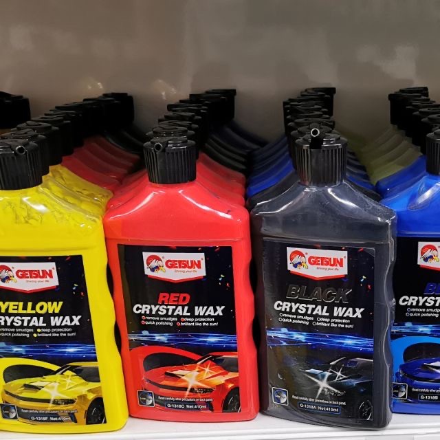 Getsun Crystal Wax (based on colour of car) Shopee Malaysia