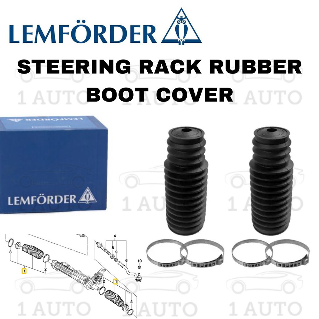 LEMFORDER GERMANY STEERING RACK BOOT COVER BMW E46 318i 320i 325i 328i