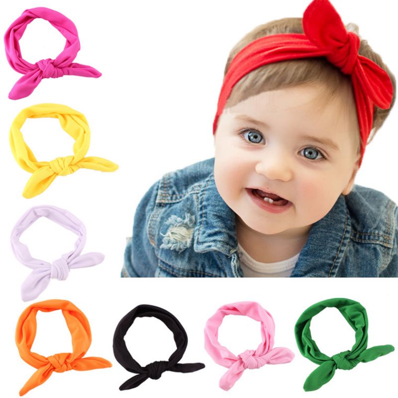 Headband kanak-kanak ikat rambut kain silang aksesori rambut untuk kanak-kanak(发带）