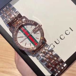 Berkualiti Tinggi Guccigucci Jam Tangan Gucci Berjalur Muka Taip Reka Bentuk 316kes Keluli Tahan Karat Kuarza Yang Diimport Teras Mesin Percuma Penghantaran Shopee Malaysia