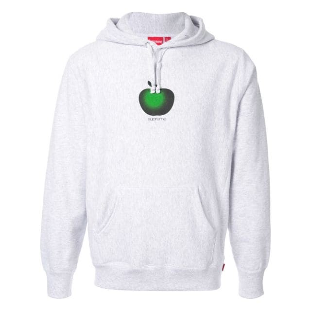 supreme hoodie apple