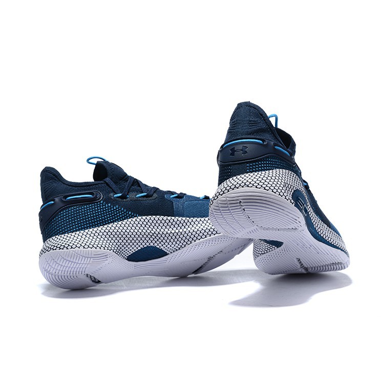 curry 6 navy blue