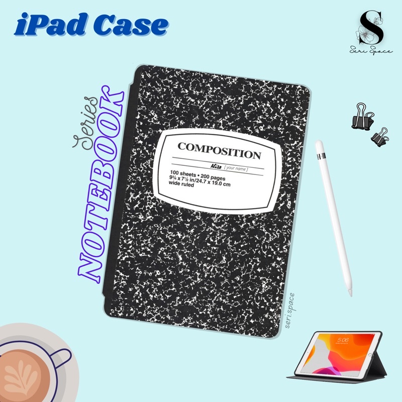 Composition Book iPad Case Notebook Design iPad Case iPad 9th / 8th