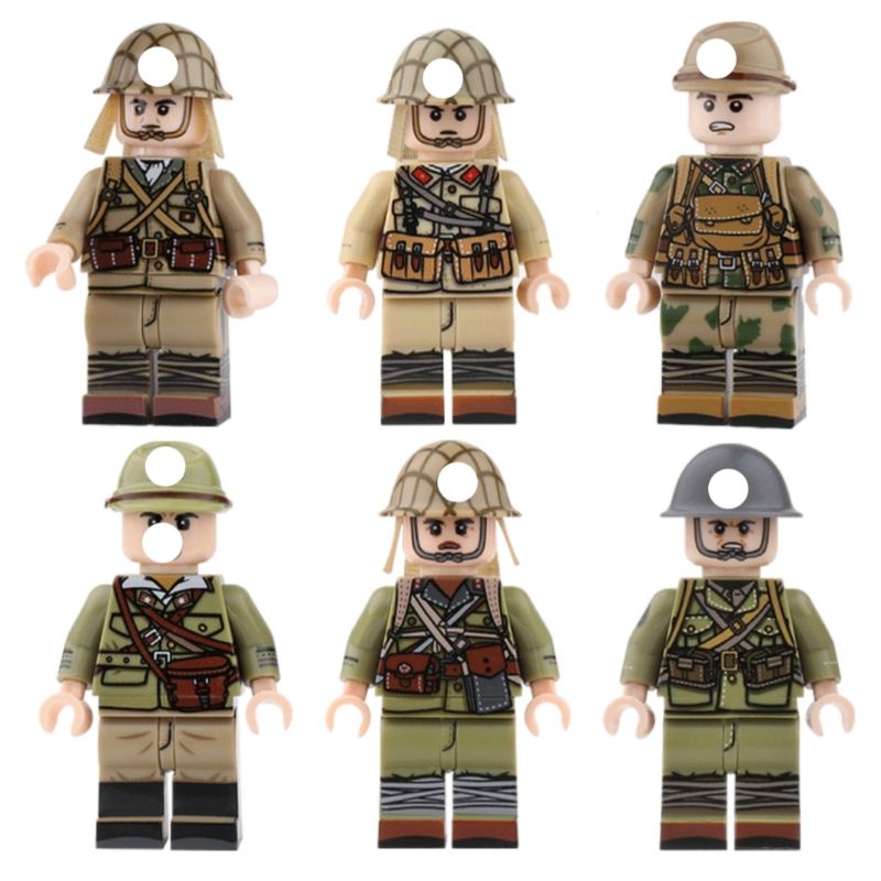 lego ww2 Japanese soldiers minifigure | Shopee Malaysia