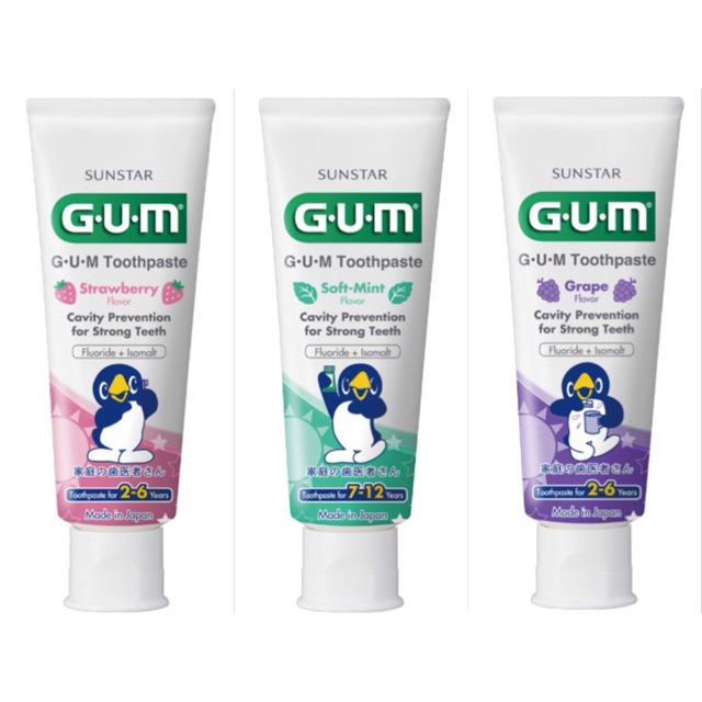 gum toothpaste japan