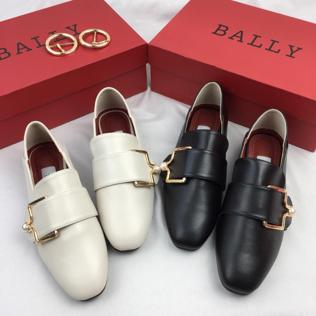 bally leather shoes