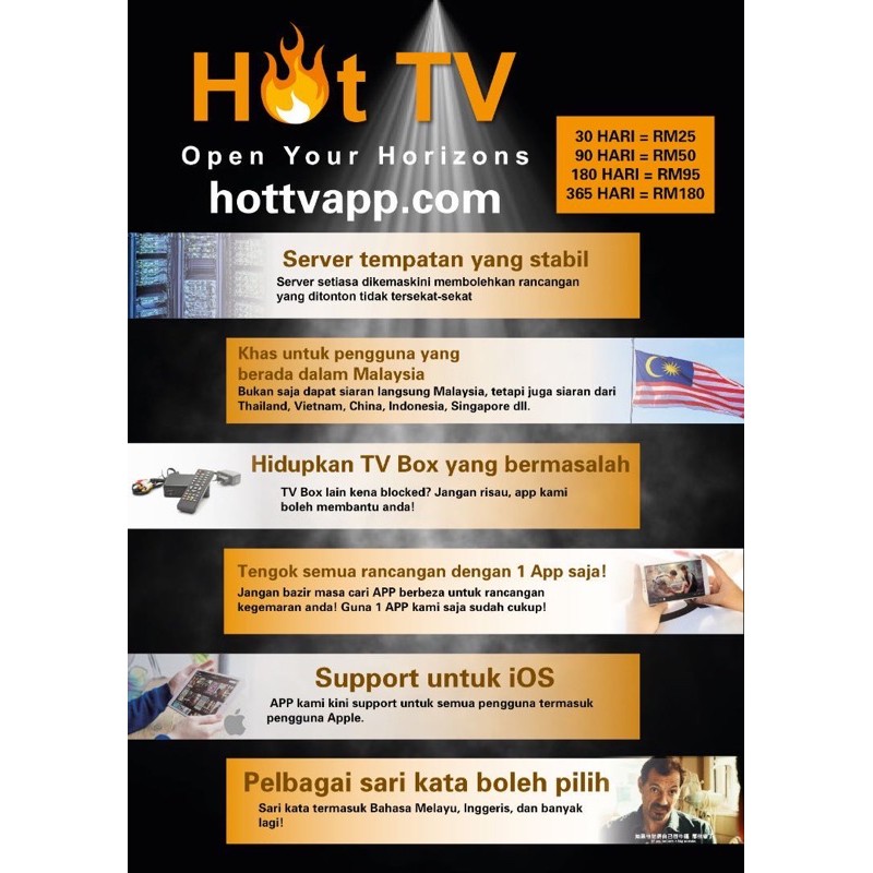 Hot Tv App Apple Android Tv Box Shopee Malaysia