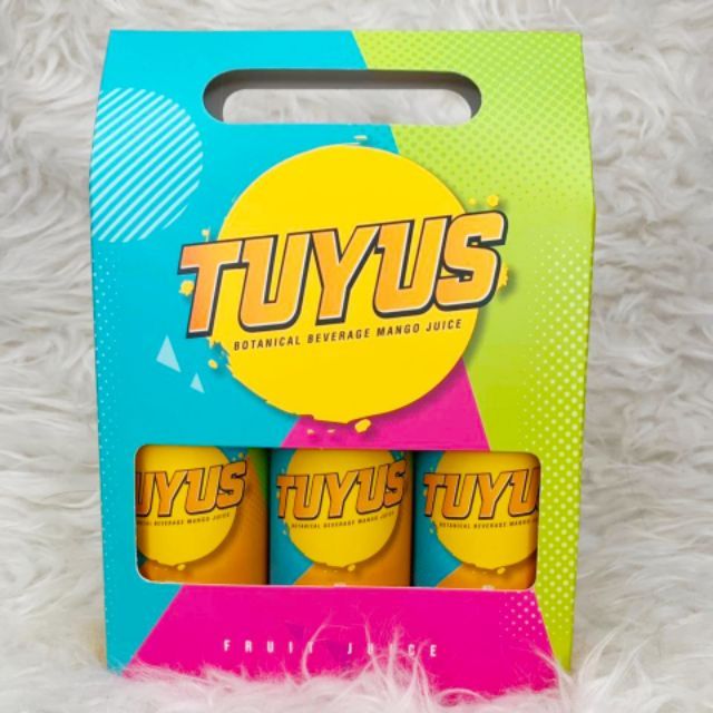 Pek 3 Botol Jus Tuyus Original HQ Rasa Mangga  Botani  