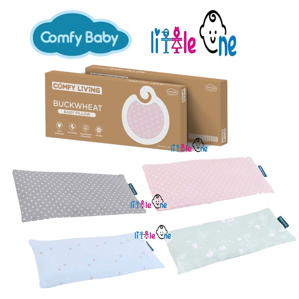 Hot Sell Comfy Baby Comfy Living Buckwheat Pillow 1pc Bantal