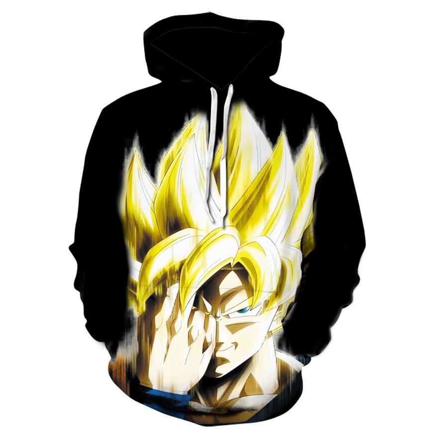 super saiyan goku hoodie