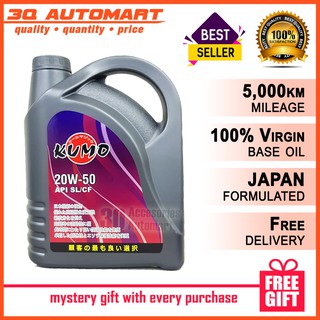 Hengst PRO 20W-50 Mineral Engine Motor Oil 4L  Shopee 