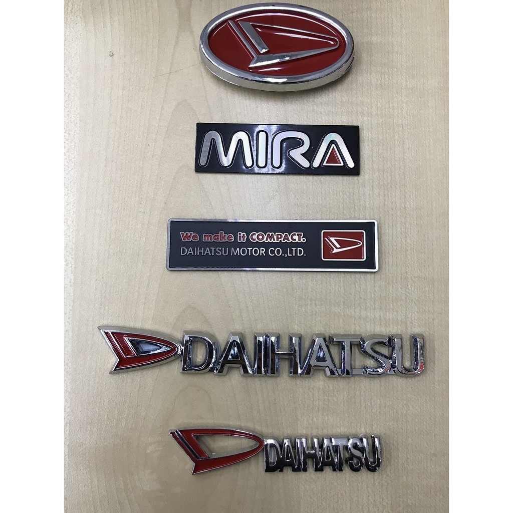 Mira Daihatsu Emblem