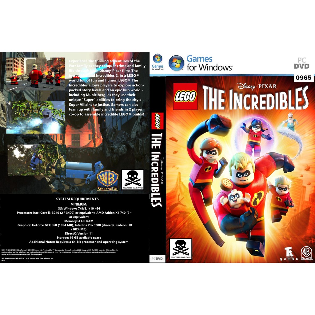 (PC) LEGO The Incredibles Shopee Malaysia